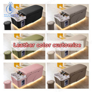 Bac <span class=keywords><strong>de</strong></span> Lavage Spa <span class=keywords><strong>de</strong></span> Luxe pour Salon <span class=keywords><strong>de</strong></span> Coiffure Fauteuil Massant Shampoing Thaï et Japonais - Product Image 5