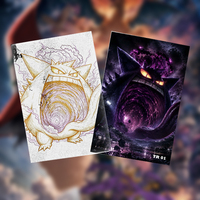 Nouvelle Sortie YQ – Cartes de Collection Fan Art Premium Pokémonées Sombre, Boîte Scellée de Boosters, Jeux de Société – Vente en Gros