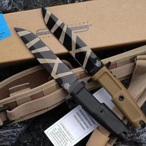 Funda de Cuchillo Táctico Personalizable de Alta Calidad para Bricolaje, Acero Inoxidable, Punta Caída, Mango de Plástico, para Instructores de Actividades al Aire Libre, OEM - Product Image 5
