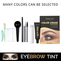 Joynna Oem Odm Professional Brow Tint Dye Cream Cils Brow Semi-Permanent Sourcils Teinture Crème Kit Set Factory