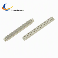 Connecteur Eurocard DIN41612 96 broches à 3 rangées, pas de 2,54 mm, prise femelle à angle droit 9001-1496 1C00a, connecteur PCB