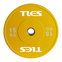 Prix d'usine, plaques de poids colorées de haute qualité, 5 kg, 10 kg, 15 kg, 20 kg, 25 kg, pour l'haltérophilie