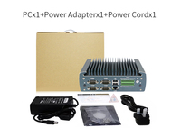 Nouvelle conception J6412 Quad Core GPIO Phoenix Terminal Barebones Mini PC industriel sans ventilateur pour l'automatisation des machines en usine sans personnel