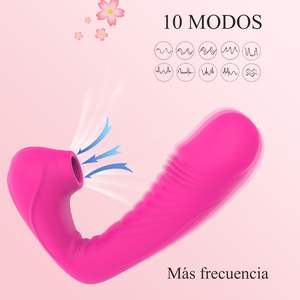 Kabellose Fernbedienung realistischer vibrierender Dildo weibliches vaginales Sexspielzeug Klitoris stimulieren saugen <span class=keywords><strong>Vibrator</strong></span> für Frauen - Product Image 2