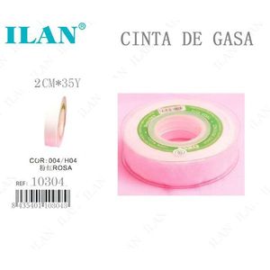 Nastro di Gasa Rosa 2Cm X 35Y per Forniture Artigianali - Product Image 3