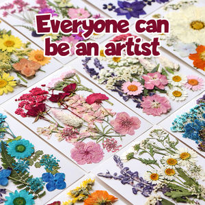 Resine a fiori secchi 25 tipi 12-23 pezzi fiori pressati <span class=keywords><strong>per</strong></span> artigianato viola fiori secchi naturali veri Kit di foglie secche <span class=keywords><strong>per</strong></span> fai da te - Product Image 3