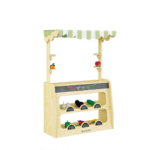 Eibele guardería preescolar niños Mini tienda juego de rol Simulación interactiva escena de frutas casa venta cabina juguetes educativos - Product Image 2