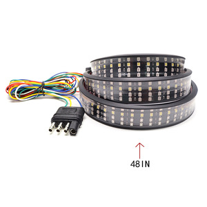 Yosovlamp Versa Tucson City Camionnette à quatre rangées Feux arrière 60 pouces Haute luminosité Trois couleurs Tourner frein Feux <span class=keywords><strong>de</strong></span> <span class=keywords><strong>recul</strong></span> Nouveau - Product Image 5