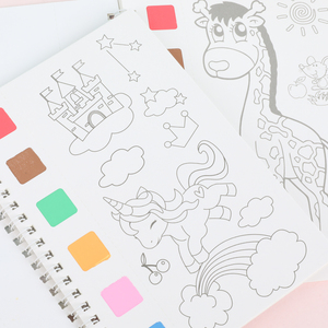 <span class=keywords><strong>Dessin</strong></span> Art Paper Mess Free Craft Supplies Jouet pour enfants Cadeau d'<span class=keywords><strong>anniversaire</strong></span> de Pâques Livres de coloriage à l'eau pour les tout-petits - Product Image 2