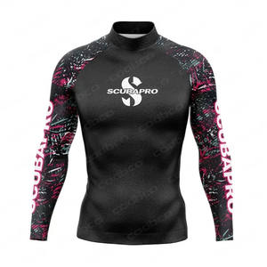 DGYS-0625 da uomo a manica lunga protezione UV muta da sub OEM ODM tuta da surf per sport acquatici costume da bagno camicia Rash - Product Image 3