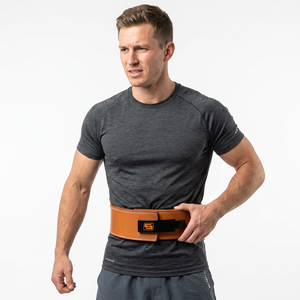 Cinturón Unisex de Cuero Vacuno con Hebilla, Resistente, Antideslizante, para Levantamiento de Pesas, Gimnasio, Fitness, Culturismo, Entrenamiento, Soporte Lumbar - Product Image 5