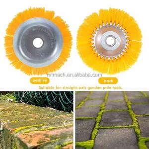 Nylon Bristle Brush OEM Cleaning Steel Wire Cutter Wheel Twisted Wire Wheel Grass Trimmer <b>Weeding</b> Derusting - Product Image 5