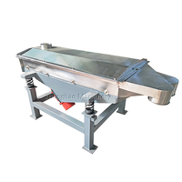 Tamis vibrant linéaire motorisé carré, machine de tamisage vibratoire pour le traitement des aliments et des noix de karité