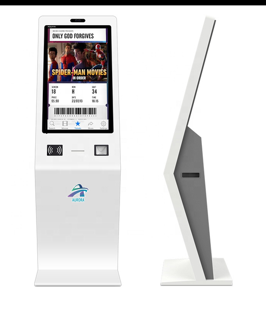 Automatic Full HD LCD Capacitive 10-Point Touch Screen Kiosk Elevator Self Service Payment Queue Management System Shopping Mall