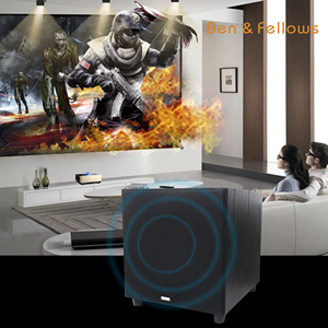 ลำโพงซับวูฟเฟอร์สมาร์ทโฮมพร้อมไดอะแฟรมเยื่อกระดาษธรรมชาติและ<span class=keywords><strong>ตู้</strong></span> MDF สำหรับระบบเสียงภายในบ้าน - Product Image 6