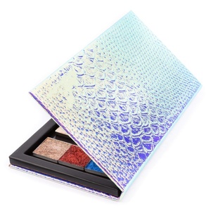 Mermaid personalizzato tavolozza magnetica <span class=keywords><strong>trucco</strong></span> con specchio in metallo Palette vuota per ombretto rossetto Blush in polvere - Product Image 2
