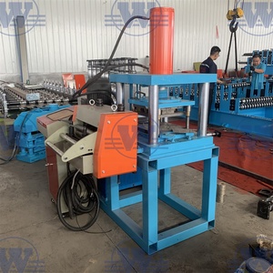 Aluminum Copper Galvanized Steel Metal Valley Eave Drip Edge Roll Forming Machine Strip Drain Filter Roll Former - Product Image 3