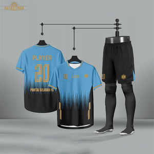 เสื้อฟุต<span class=keywords><strong>บอล</strong></span>พิมพ์ลายโพลีเอสเตอร์ระบายอากาศได้ดี รุ่นแฟนบอล ฟุตบอล<span class=keywords><strong>โลก</strong></span> 2026  บริการรับผลิตแบบ OEM - Product Image 1