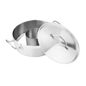 Compartimentos Sabor Equipo <span class=keywords><strong>de</strong></span> restaurante dividido Uso general Utensilios <span class=keywords><strong>de</strong></span> cocina <span class=keywords><strong>de</strong></span> <span class=keywords><strong>acero</strong></span> <span class=keywords><strong>inoxidable</strong></span> inductivos Hotpot Cazuela - Product Image 4