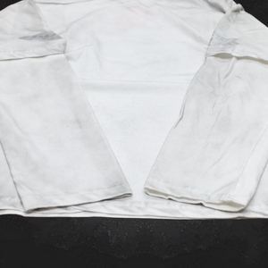 เสื้อยืดแขนยาวสไตล์วินเทจฟอกสีแบบทำเก่า ยูนิเซ็กซ์ ผ้าสองชั้น 100% คอตตอน - Product Image 4