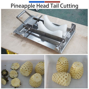 FENGXIANG Pineapple Processing Machine Set Manual Peeling Coring Slicing Kit for Pineapple <b>Rings</b> Canned Fruit Factory - Product Image 3