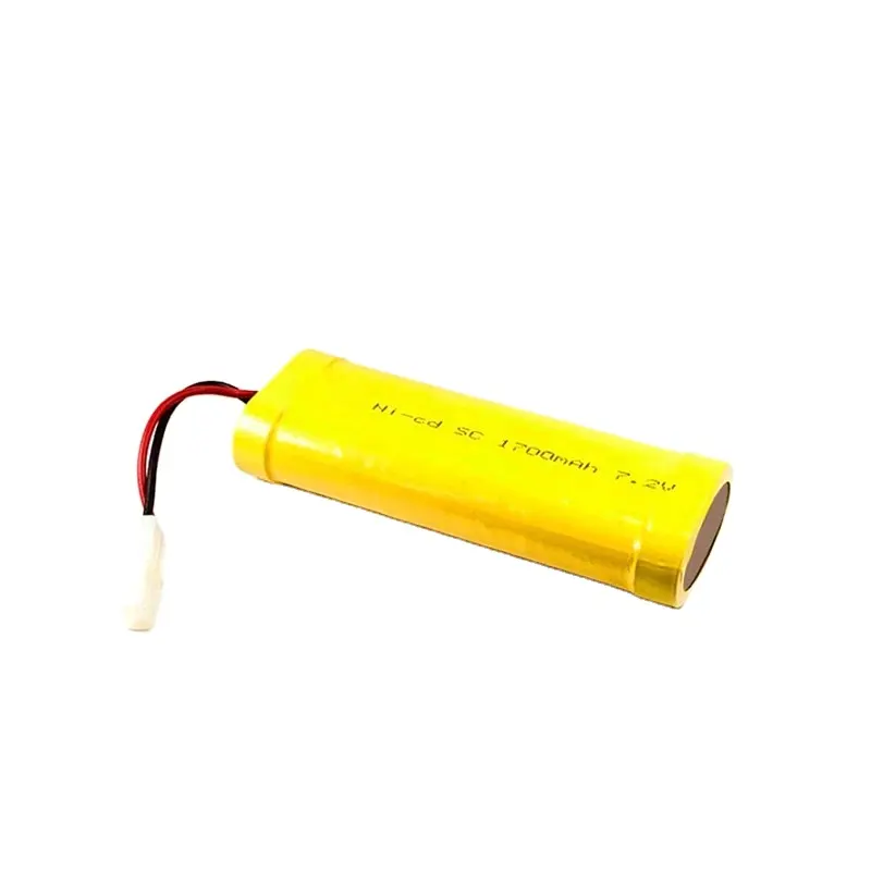 Yüksek Kaliteli 7.2 V 1700 mAh NiCD SC Pil Paketi Şarj Edilebilir Ni-cd SC1700 Teller ile