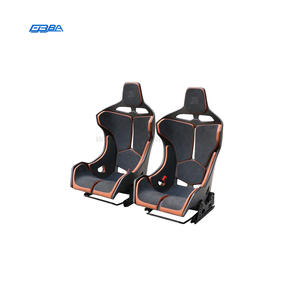 Asiento de Carreras Personalizado para Mclaren 540C, en Cuero Nappa Impermeable y Fibra de Carbono, Modificación de Auto - Product Image 2