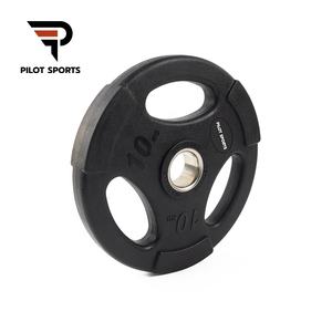 Plaques de <span class=keywords><strong>poids</strong></span> en PVC TPU avec poignées à trois trous pour pilotes de sport Plaques de <span class=keywords><strong>poids</strong></span> pour équipement de fitness - Product Image 4