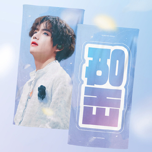 Sinh thái thân thiện BTS vải cổ vũ Slogan biểu ngữ tùy chỉnh in Kpop Slogan khăn huy hiệu - Product Image 1