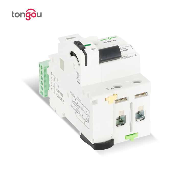 TONGOU Miniature RCBO Circuit Breaker 1P N 220V 30mA 6kA C Curve For Earth Leakage & Overcurrent Protection - MCB Solutions