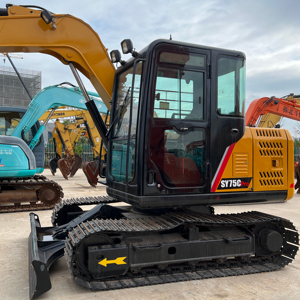 รถขุดมือสอง SANY SY75CPRO ราคาถูก ประสิทธิภาพเยี่ยม รถขุดมือสอง SANY ขาย - Product Image 1