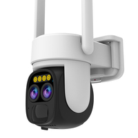 Caméra Wifi solaire Vstarcam CB67D à double objectif, batterie solaire, caméra de surveillance sans fil, caméra de sécurité sans fil extérieure