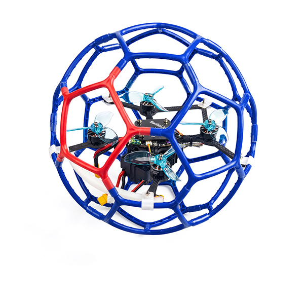 RadioLink Factory 200mm Brushless Soccer Drone LD-B20 with T12D Transmitter Combo for FAI and FIDA F9A-B PC Material