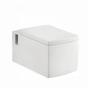 China sanitary ware WH-009 square Wall hung toilet wc manufacturer