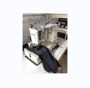 Kansai-máquina de coser de doble cadena para bandas de cintura de alta resistencia, DLR, 1508P, 4 agujas, cama plana