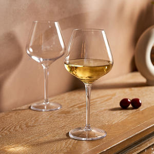 Juego de Copas de Vino Tinto Tritan de 18 oz, Modernas, Irrompibles, de Plástico, para Bodas, con Logotipo Personalizado, 2 Piezas, Altura de 10 cm - Product Image 4