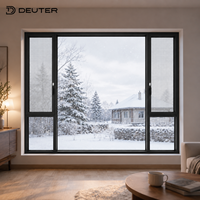 Ventanas Abatibles y Oscilobatientes de Aluminio con Control de Condensación, Rotura Térmica, Triple Acristalamiento Low-E, Eficiencia Energética para Climas Fríos Extremos