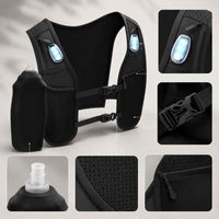 Leichte Laufweste Hydrations-Rucksack Sportweste mit Mehrfach-Taschen für Wandern, Trailrunning und Radfahren
