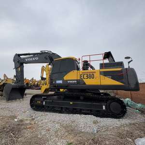 Excavatrice sur chenilles lourde Volvo EC380 de 38 tonnes d'occasion pour l'exploitation minière et la construction - Product Image 2
