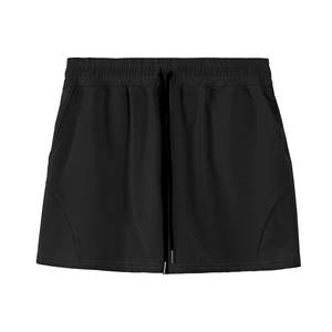 Pantalones Cortos Deportivos Casuales de Cintura Media para Hombre, de Alta Calidad, con Logotipo Personalizado, Color Sólido, 100% Poliéster, Secado Rápido y Transpirables - Product Image 2