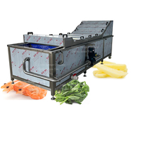 4/5/68/mètres de long Chauffage automatique à la vapeur pour faire bouillir les aliments Machine de cuisson industrielle pour fruits de mer, crevettes et crevettes 60C-90C