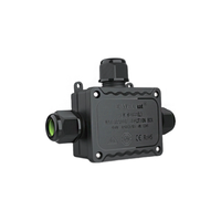Boîtier de jonction en alliage de cuivre étanche IP68 Newstep NW-M2068S-6T, type Y, 1 entrée 2 sorties, borniers 3 voies, 450V 40A