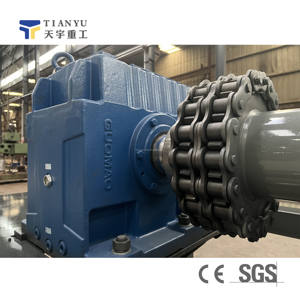 Heavy-Duty Dual-eixo Metal Shredder - CE & <span class=keywords><strong>ISO</strong></span> certificado para conchas de carro reciclagem, 2000 kg/h capacidade com lâminas de aço H13 - Product Image 4