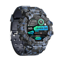 Reloj Inteligente LC21 para Hombre, Monitor de Frecuencia Cardíaca, Oxígeno en Sangre, Presión Arterial, Sueño, Llamadas, Pantalla TFT Multifuncional