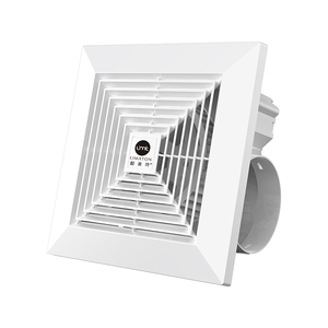 Extractor de Aire, Ventilador de Ventilación para el Hogar, Bajo Nivel de Ruido, para Cocina, Baño, Ducto, Plástico, Montaje en Techo, Ventilador de Extracción con Rodamiento de Bolas - Product Image 1