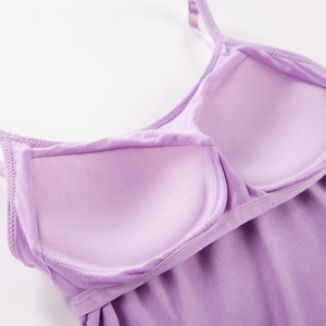 2023 New Modal Female <b>Large</b> Size No Steel <b>Ring</b> Integrated Five-finger Chest Pad Camisole Bottoming Shirt Slim Multicolor - Product Image 4