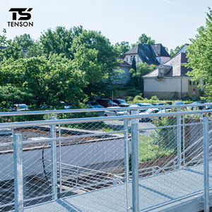 Usine directe personnalisable <span class=keywords><strong>moderne</strong></span> en acier inoxydable grillage système de garde-corps extérieur balcon escalier <span class=keywords><strong>terrasse</strong></span> barrière de sécurité jardin - Product Image 3