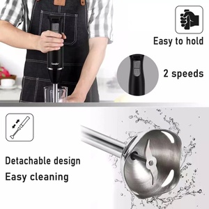 Sonifer-taza de plástico de uso doméstico, varilla desmontable de 600ml, piezas de <span class=keywords><strong>batidora</strong></span> eléctrica de <span class=keywords><strong>2</strong></span> velocidades, fabricante de SF-8045 - Product Image 4