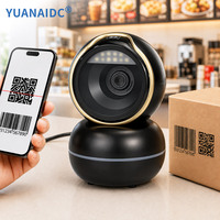 Escáner de Códigos de Barras Omnidireccional 2D YUANAIDC, Lector de Códigos QR de Escritorio, Automático, Manos Libres, USB, para Sistemas POS de Minoristas