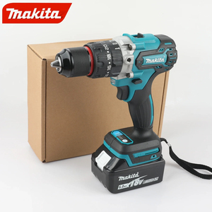 สำหรับ <span class=keywords><strong>Makita</strong></span> 18v LXT DDF487 สว่านกระแทกไร้<span class=keywords><strong>สาย</strong></span>แบบชาร์จได้ แบตเตอรี่ลิเธียมไอออน สว่านกระแทกไร้แปรงถ่าน สว่านไฟฟ้า ไขควงไฟฟ้า เครื่องมือไฟฟ้า - Product Image 6